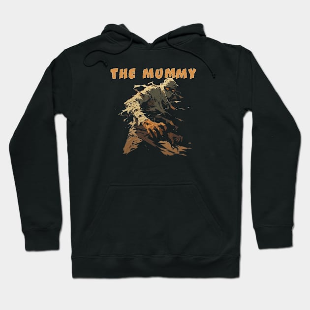 The Mummy Hoodie by MythicLegendsDigital